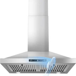 24/30 Inch Wall Mount 450CFM Stainless Kitchen Vent