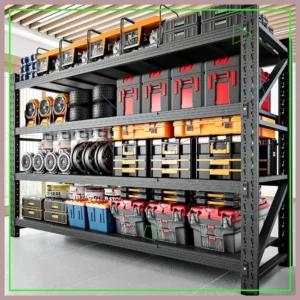 5000LBS Heavy Duty Metal Garage Shelving