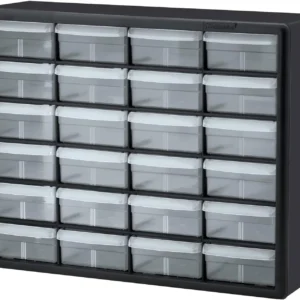 24-Drawer Plastic Storage Cabinet